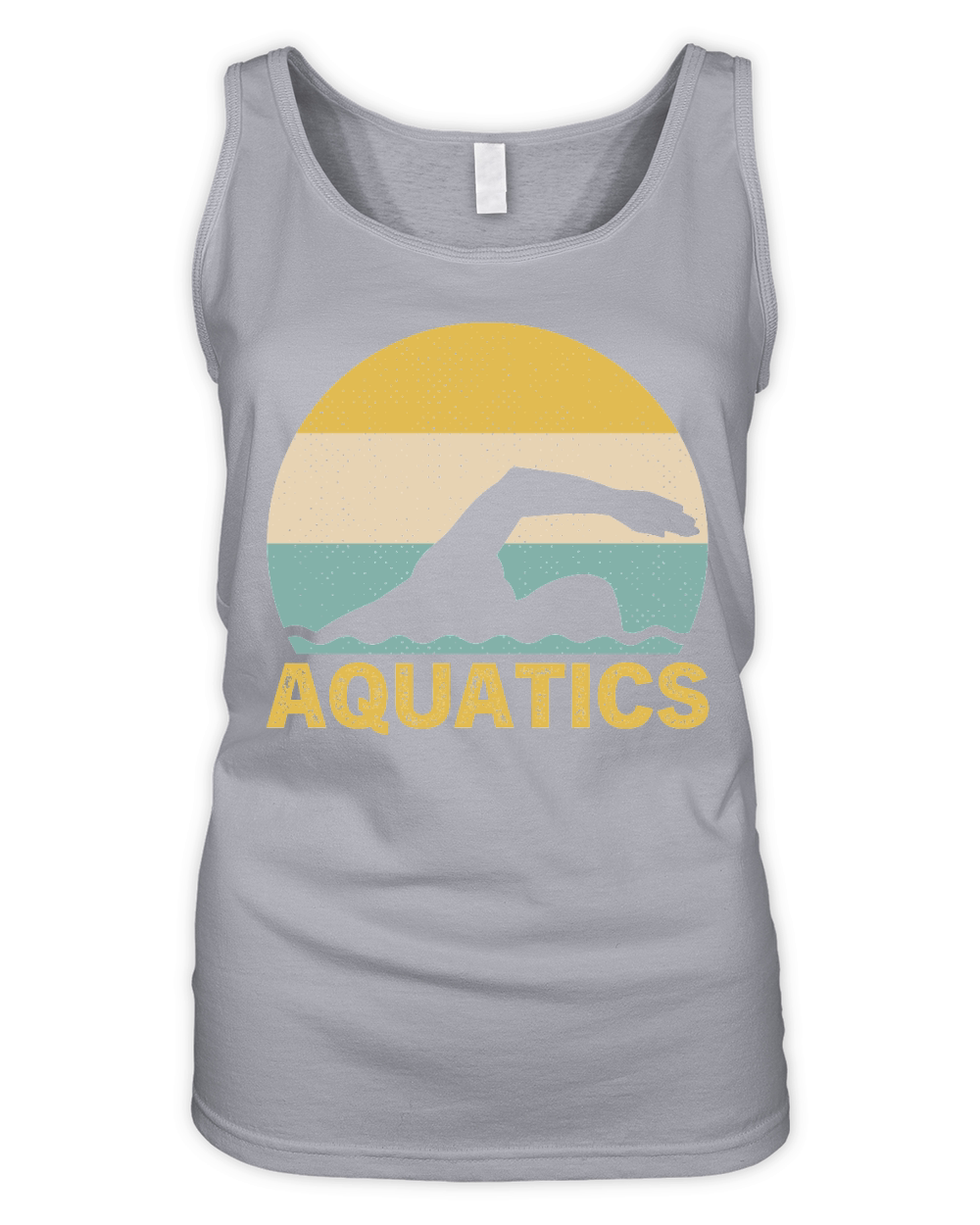 Sunset Aquatics Vintage Retro Organic Women's Tank Top