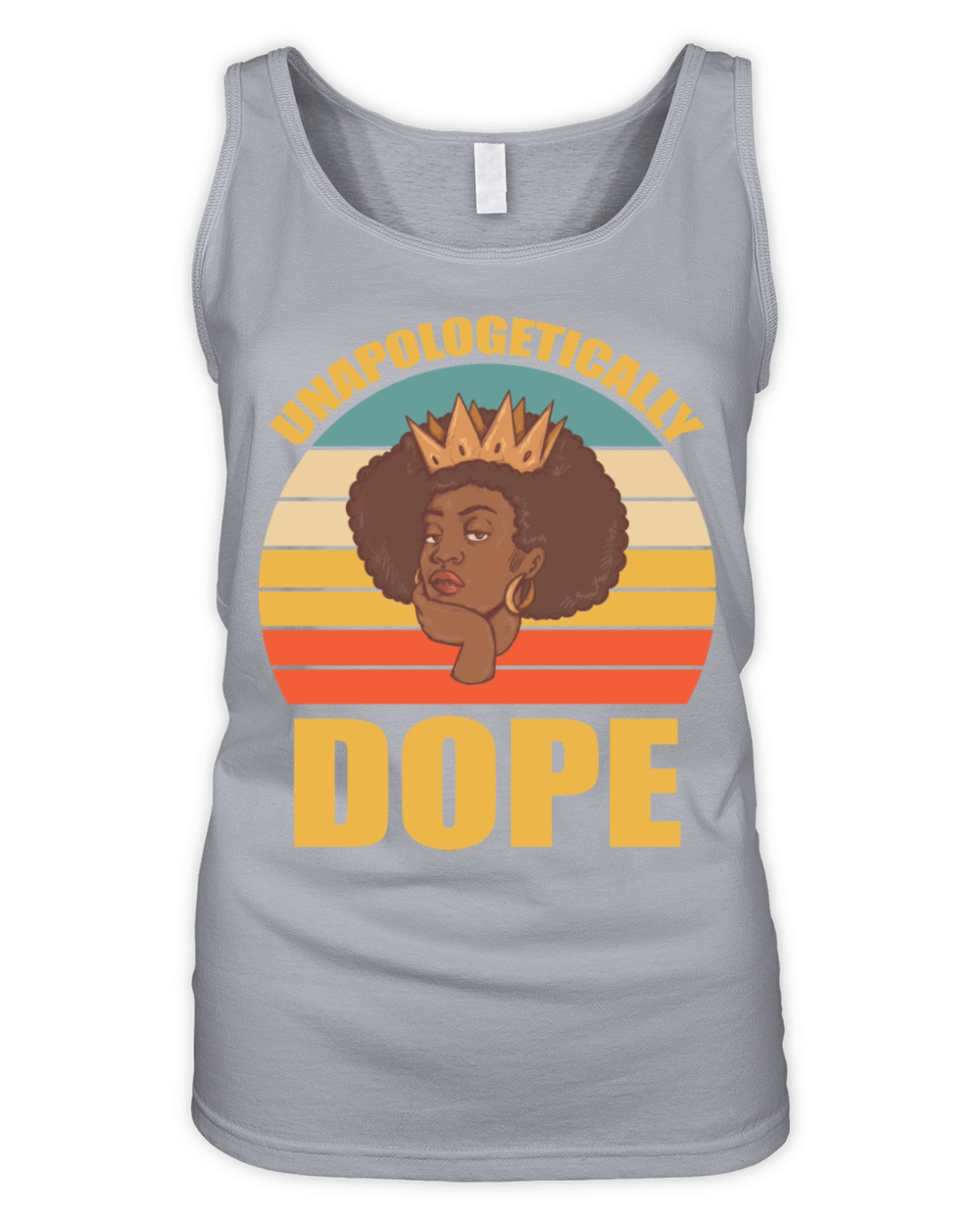 Unapologetically Dope Black history month Organic Women's Tank Top