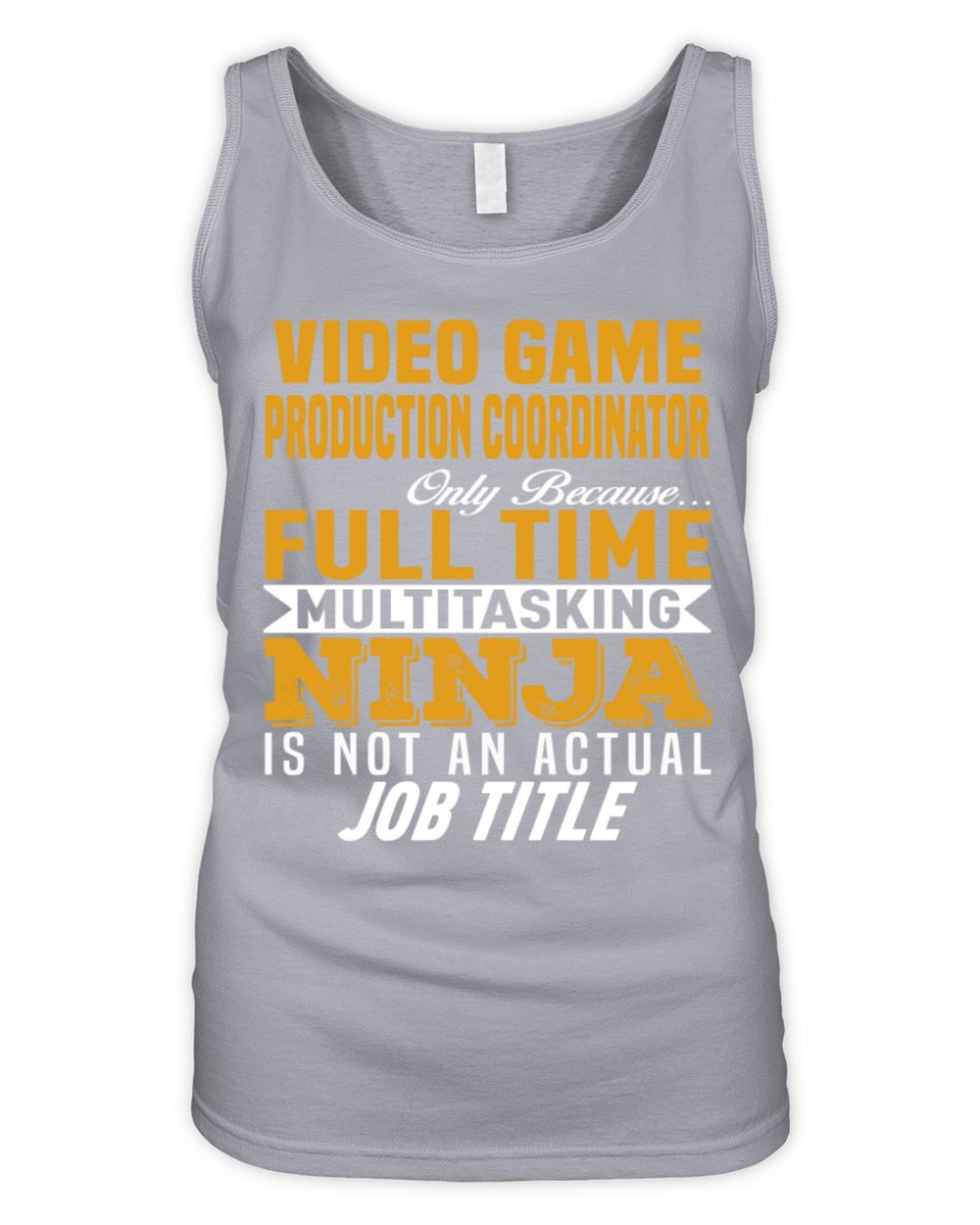 Video Game Production Coordinator Organic Women's Tank Top