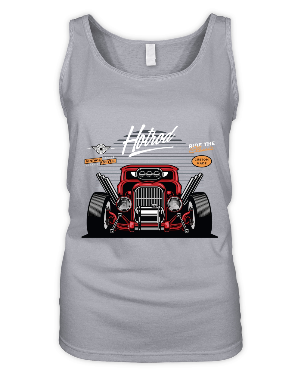 Vintage Car 16 Organic Women's Tank Top