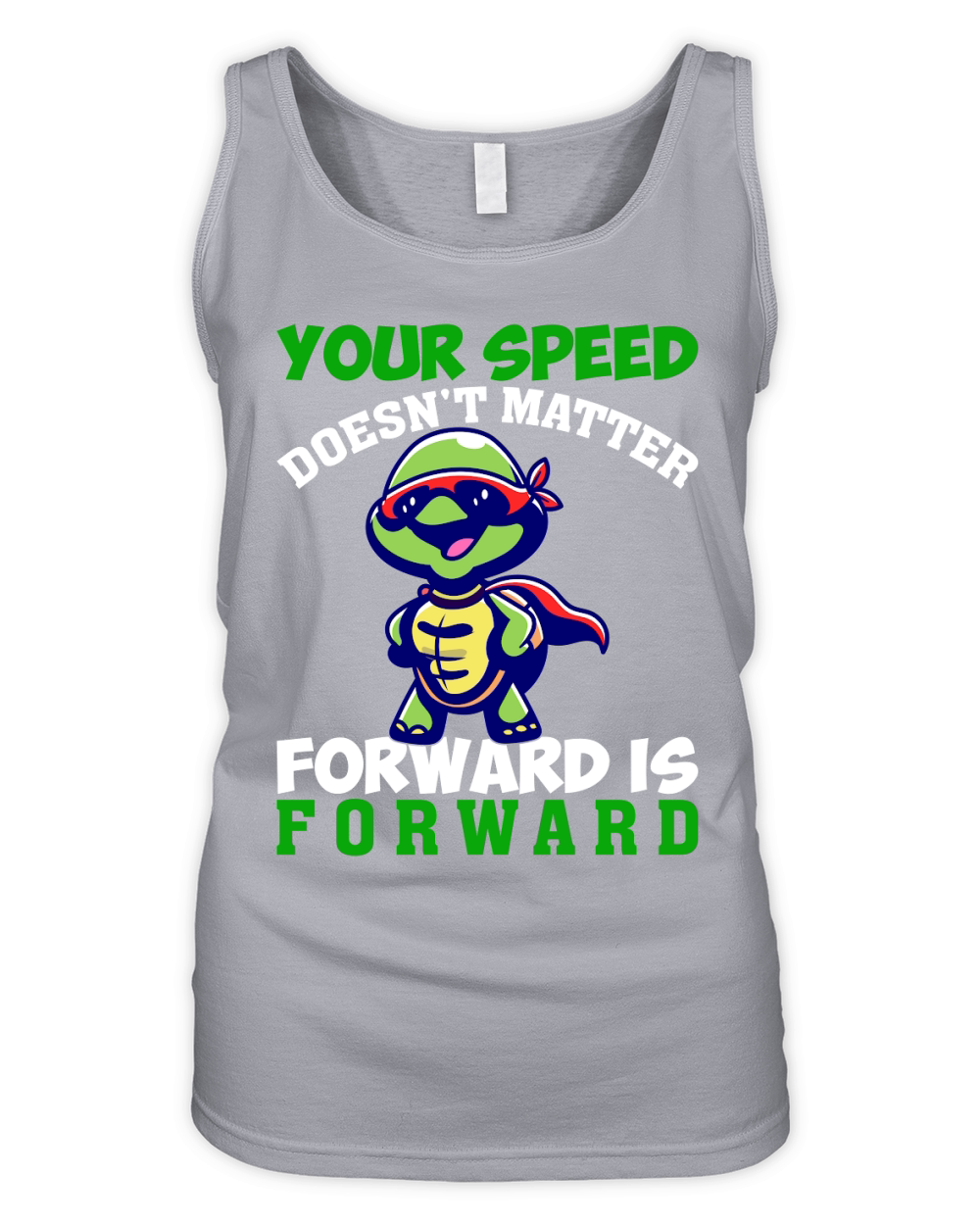 Your speed doesnt matter forward Organic Women's Tank Top