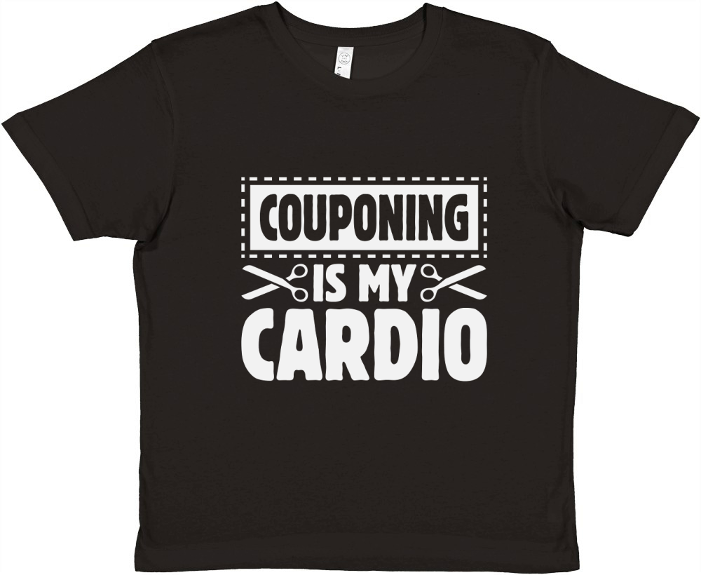 Couponing is my cardio Premium Kids Crewneck T-shirt