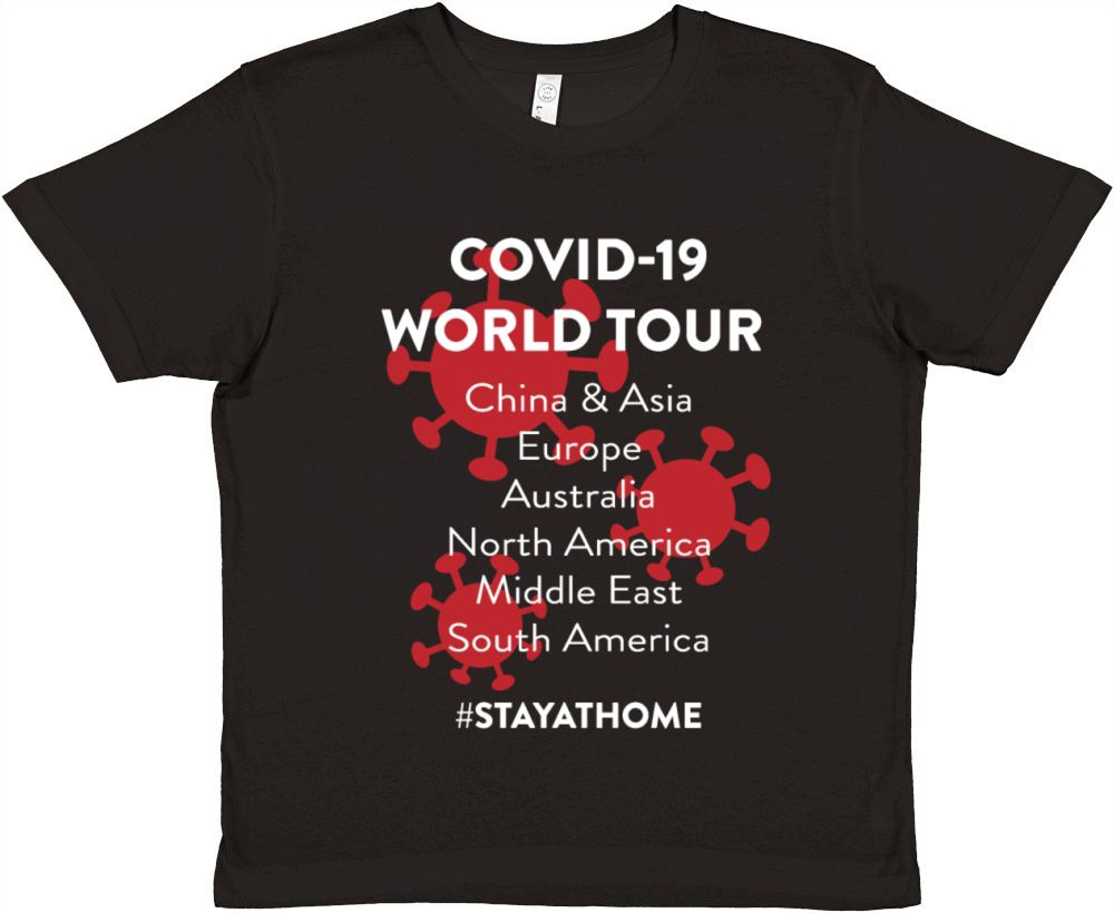 covid survivor Premium Kids Crewneck T-shirt