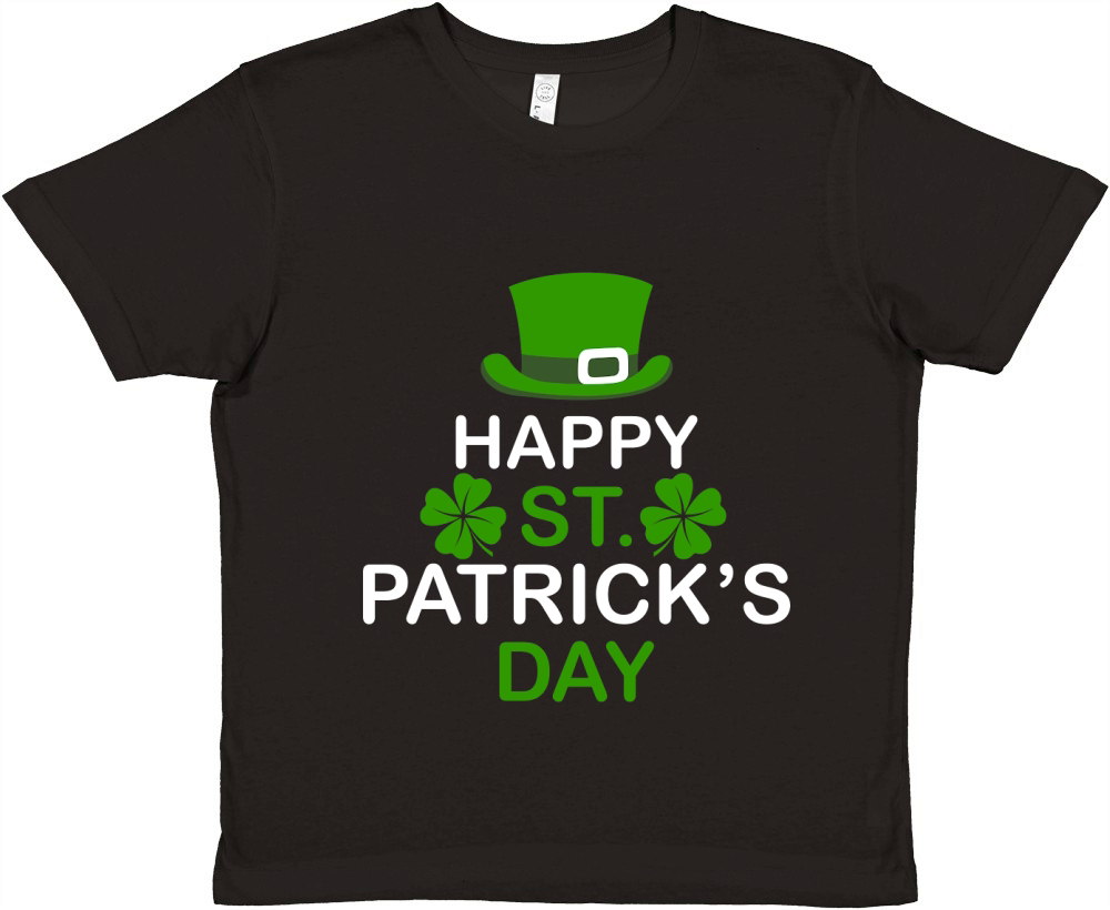 Happy St Patricks day Premium Kids Crewneck T-shirt