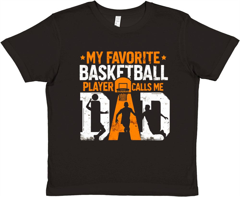 My Favorite Basketball Player Calls Me Mom 1.02 Premium Kids Crewneck T-shirt