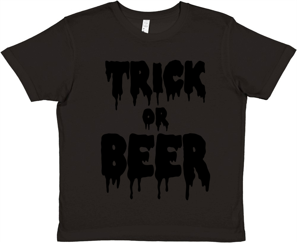 trick or beer Premium Kids Crewneck T-shirt