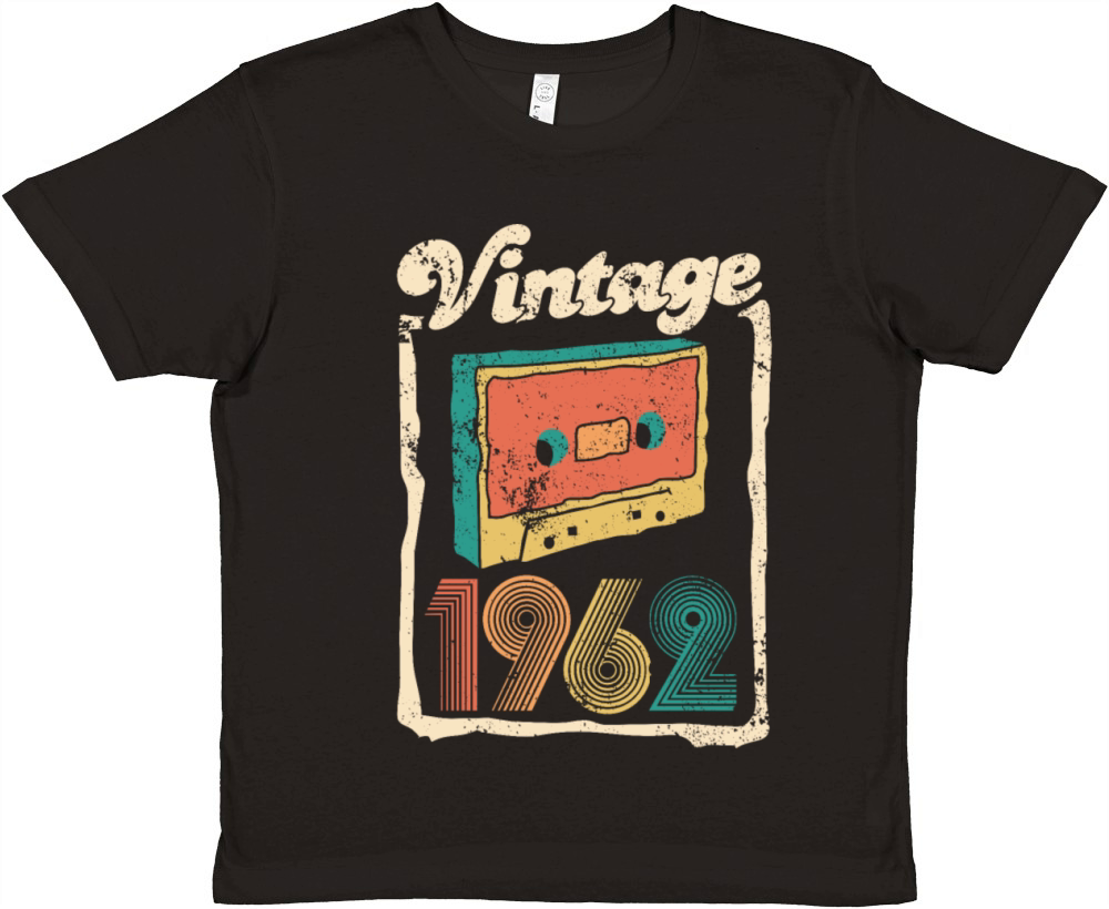 Vintage 1962 - 60 years old - 60th birthday gift Premium Kids Crewneck T-shirt