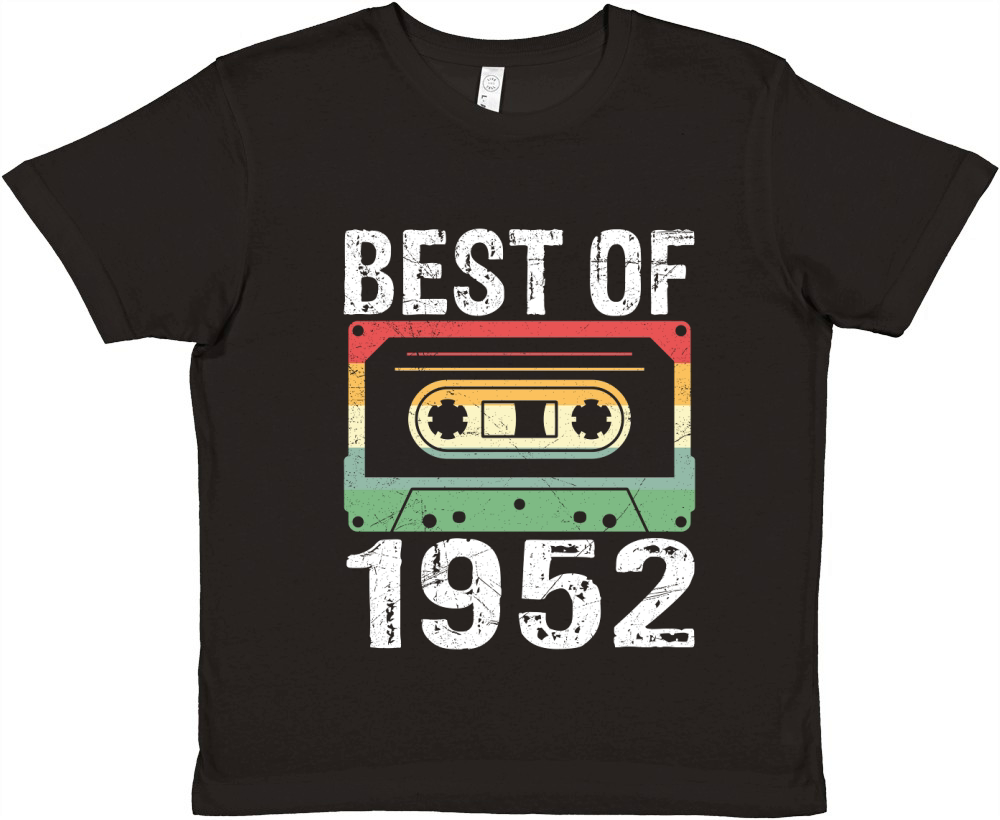 Vintage Best of 1952 Birthday Premium Kids Crewneck T-shirt
