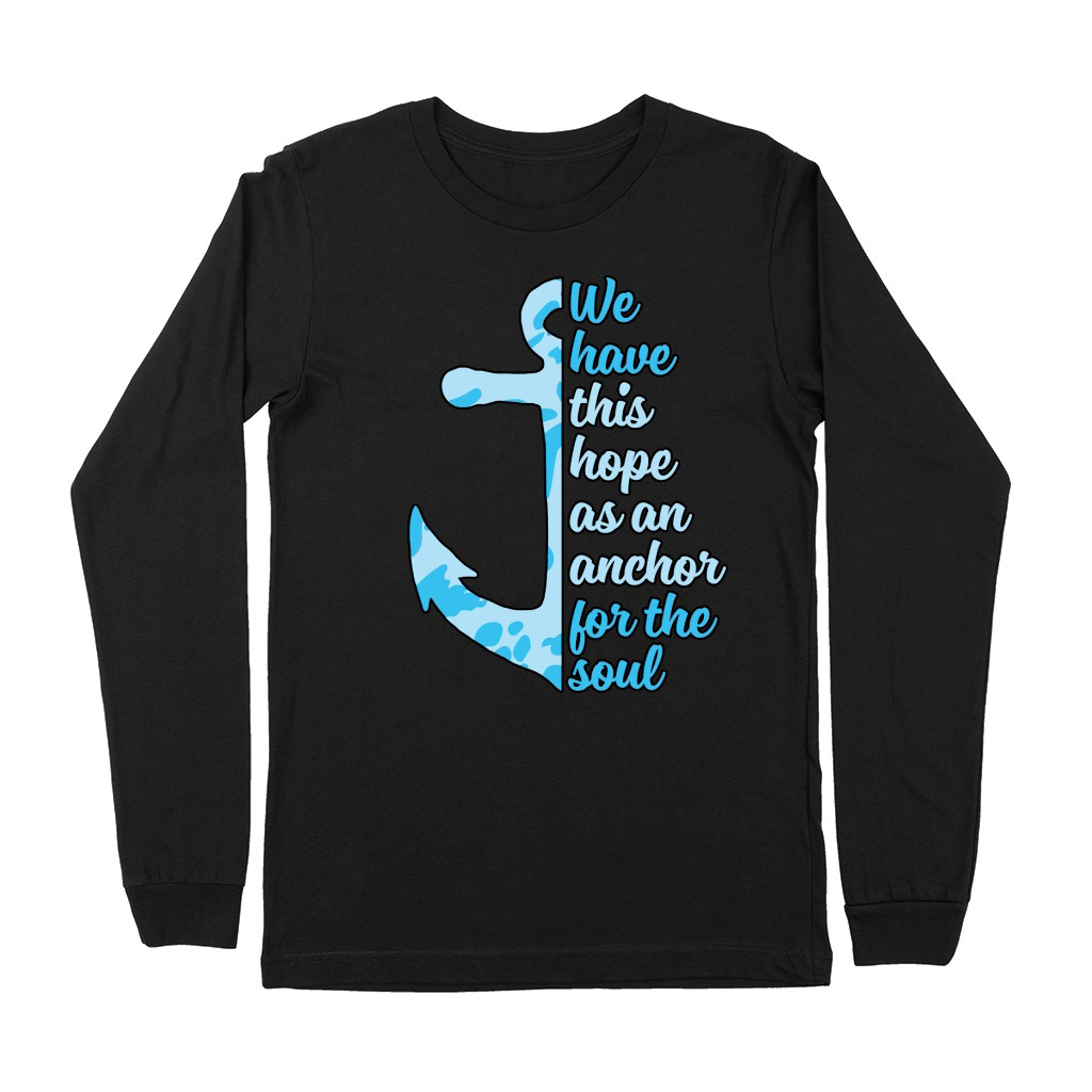 Christian Anchor For Soul Hope Premium Long Sleeve