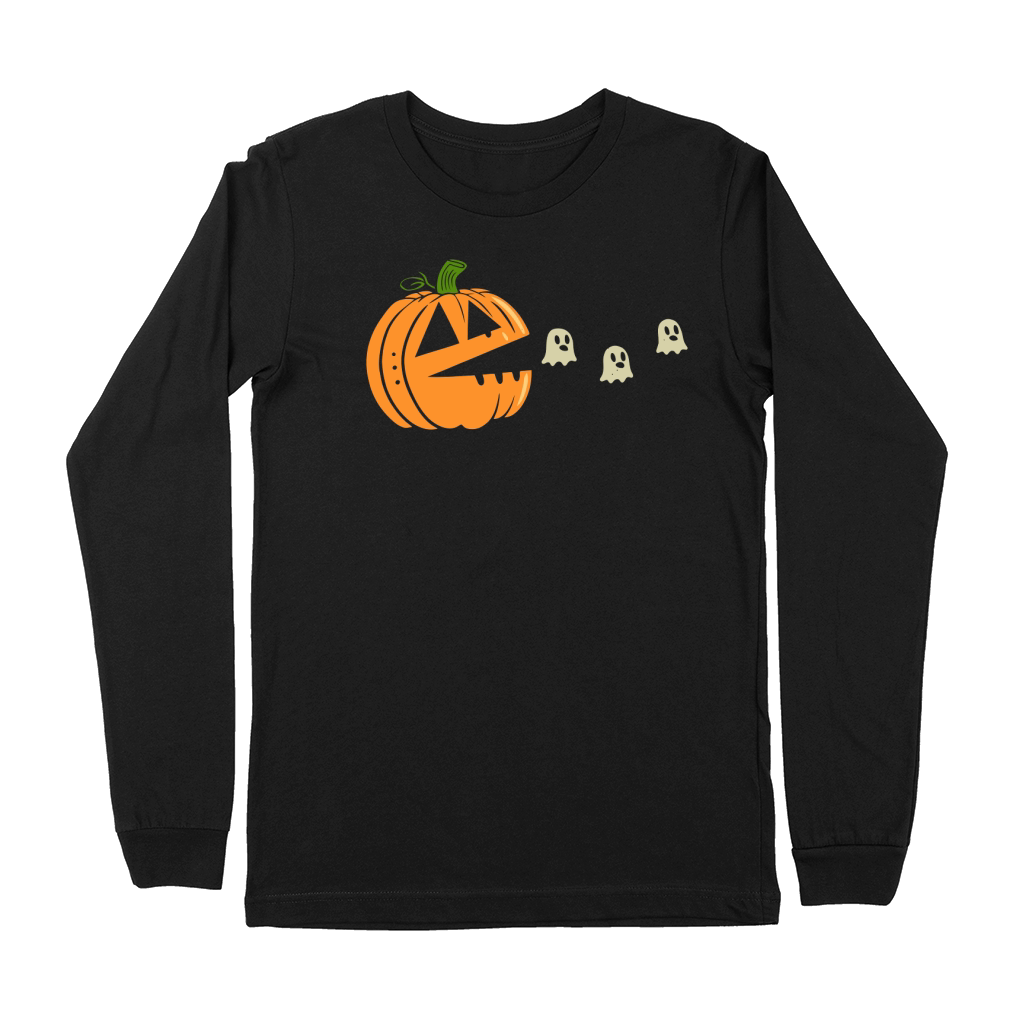 pumpkin pacman Premium Long Sleeve