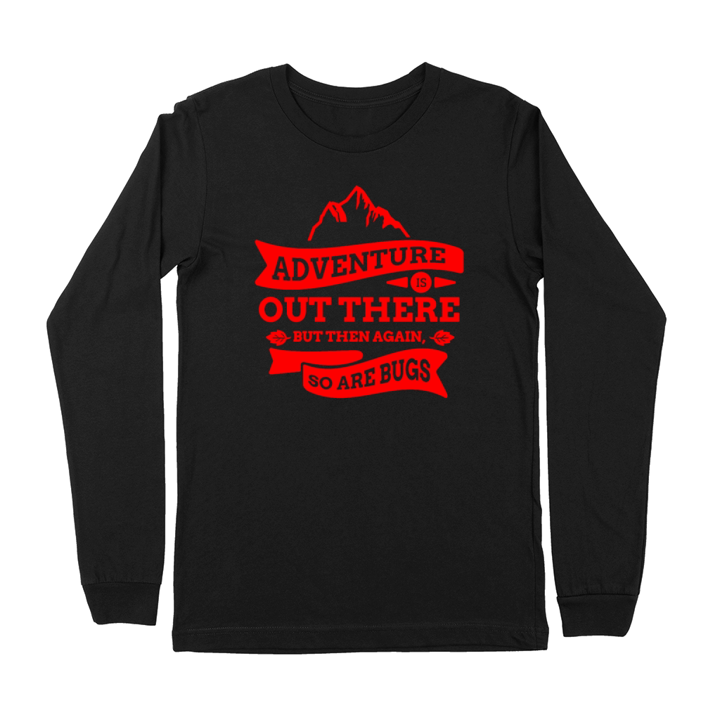 Red Logo Adventure Out There Premium Long Sleeve