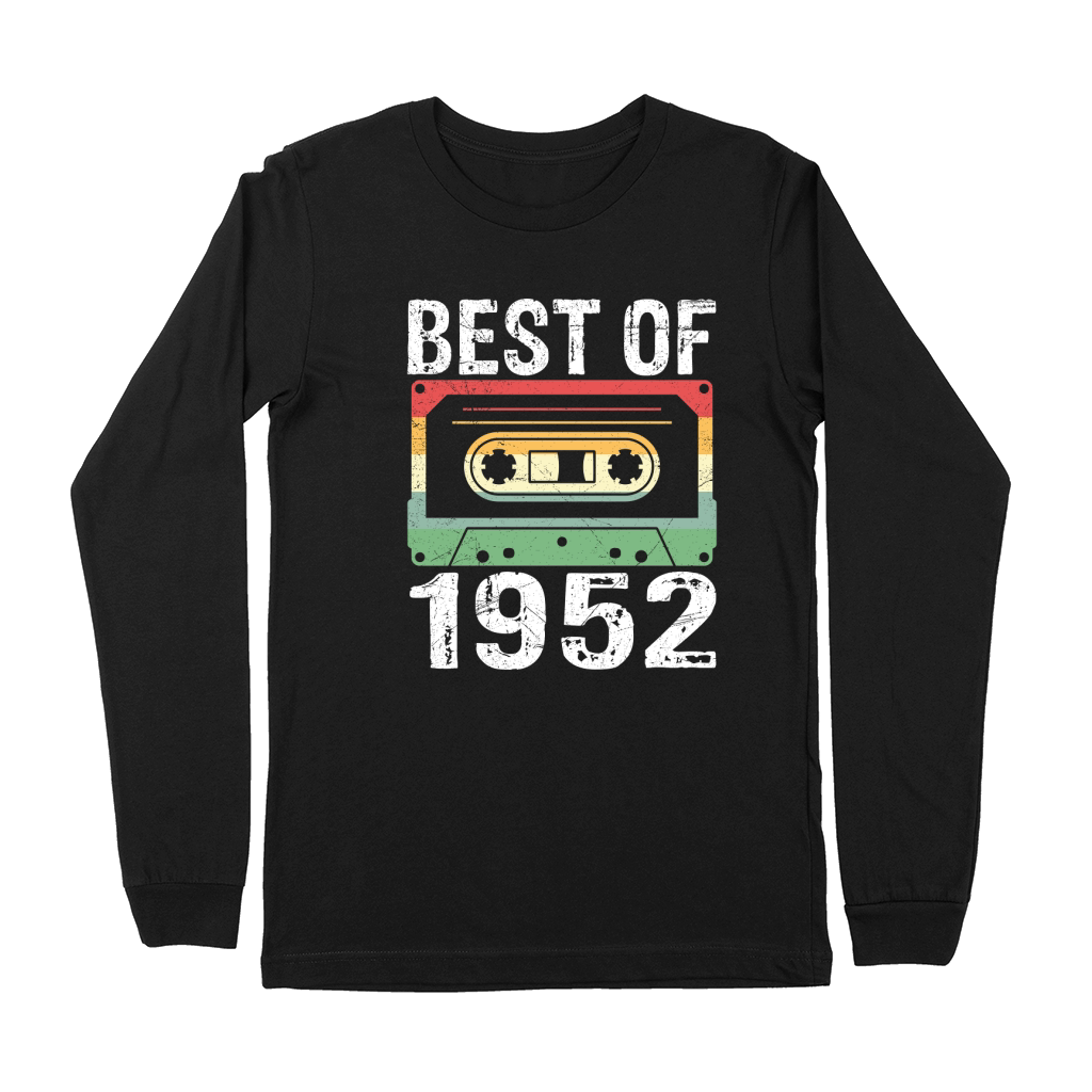 Vintage Best of 1952 Birthday Premium Long Sleeve
