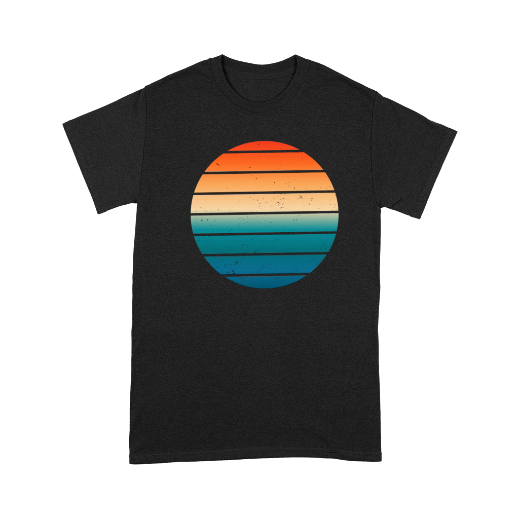 Vintage Retro Sunset (10) Premium T-shirt