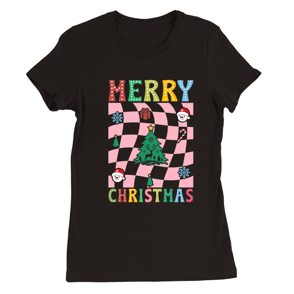 Merry Christmas 26 Premium Womens Crewneck T-shirt