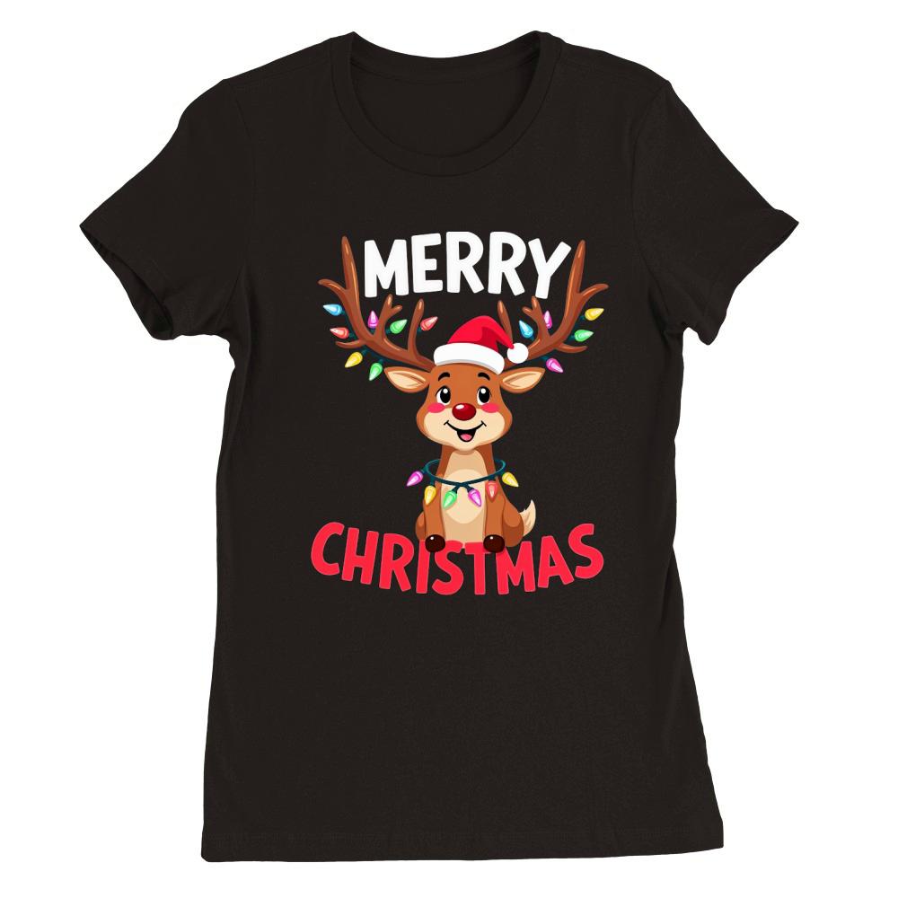 Merry christmas 38 04 Premium Womens Crewneck T-shirt