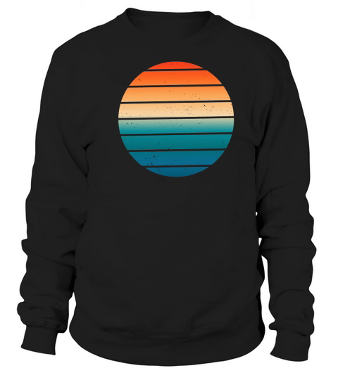 Vintage Retro Sunset (10) Sweatshirt Unisex
