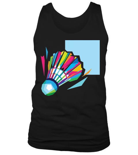Badminton in Color Tank Top Unisex