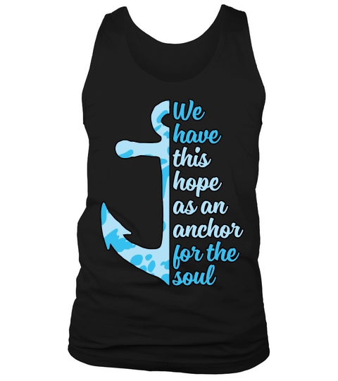 Christian Anchor For Soul Hope Tank Top Unisex