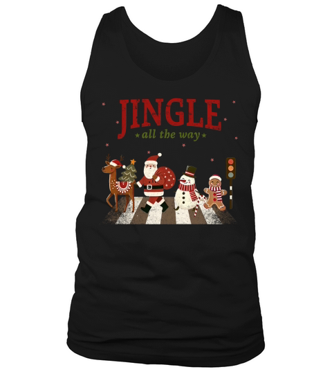 Jingle All The Way Tank Top Unisex