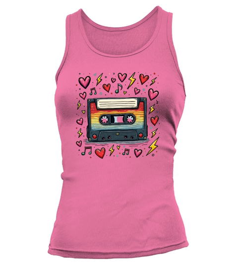 Vintage Cassette Tape Tank top Woman