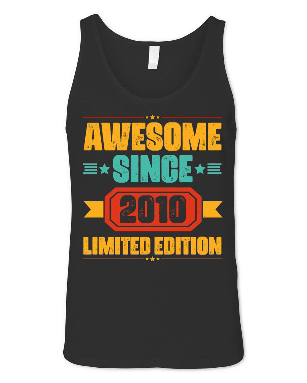 Awesome Since 2010 Limited Edition (1) Unisex Jersey Tank