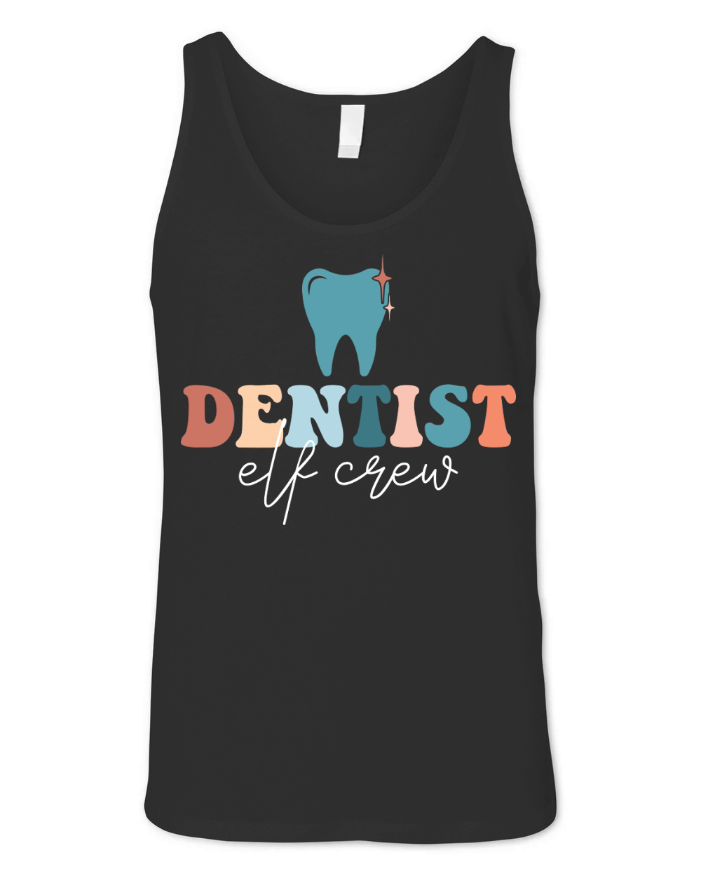 Dentist ELF Crew Unisex Jersey Tank