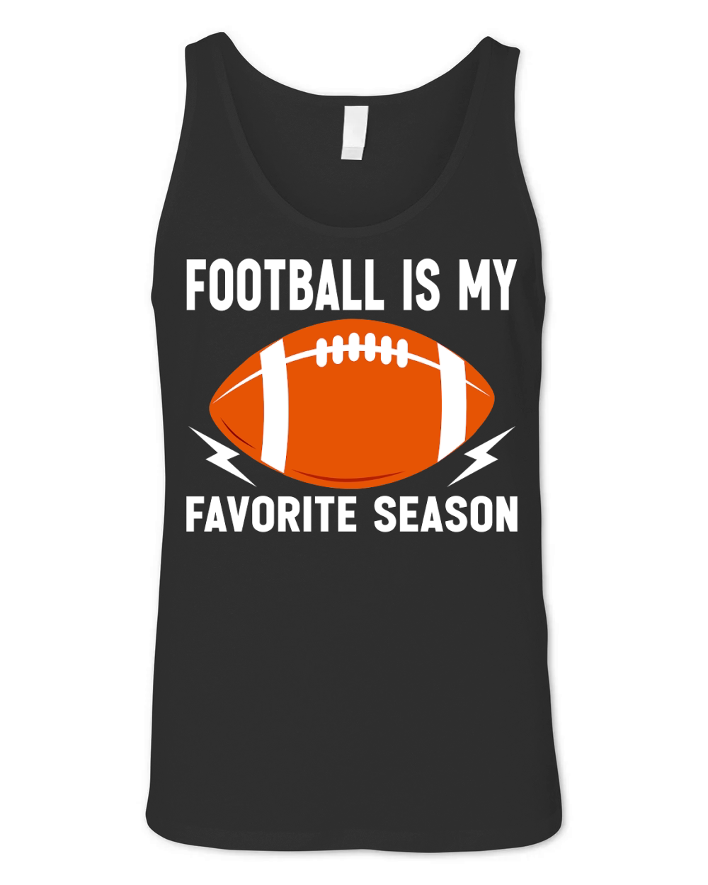 football is my favorite season 3 Unisex Jersey Tank
