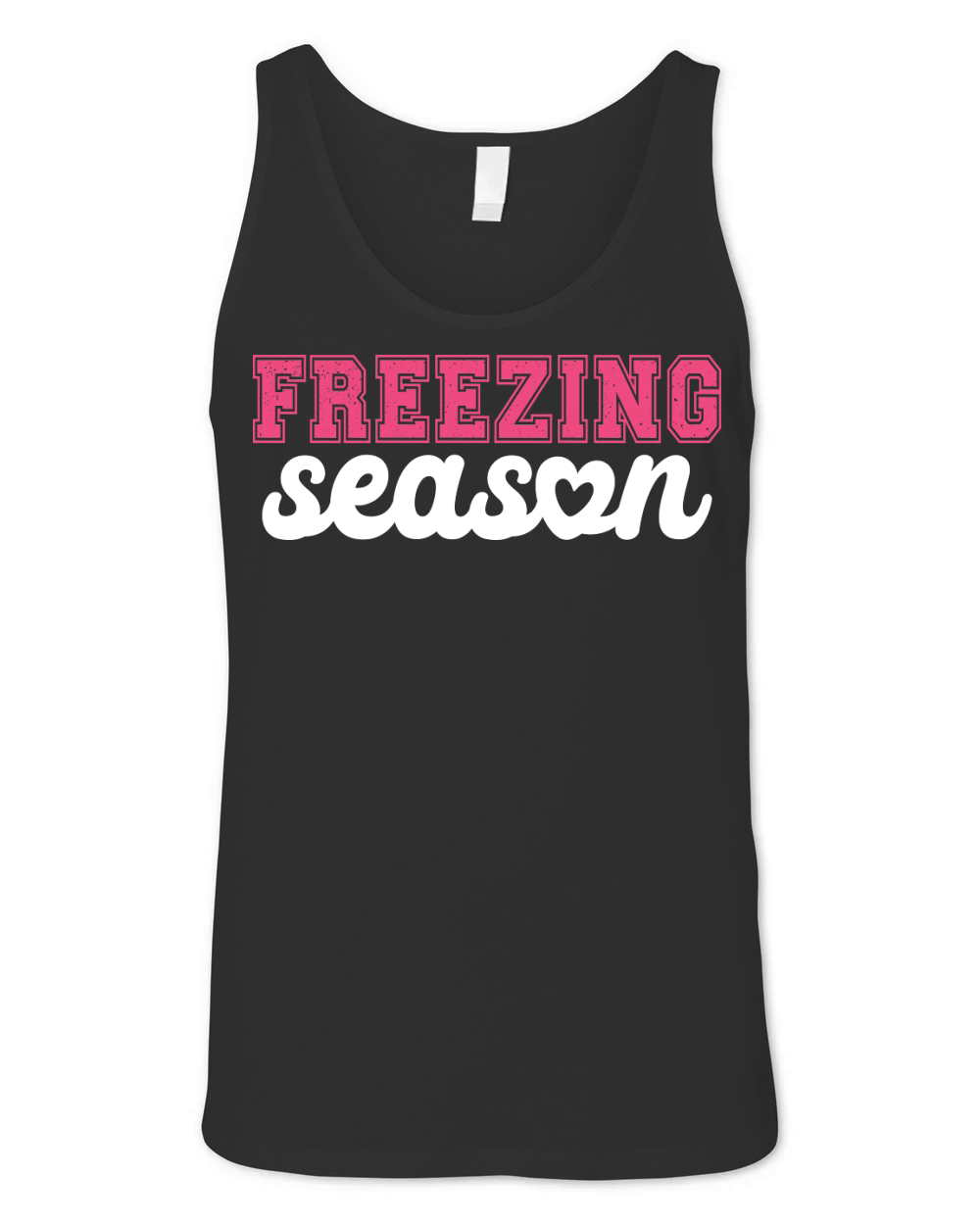 Freezing Season white Unisex Jersey Tank