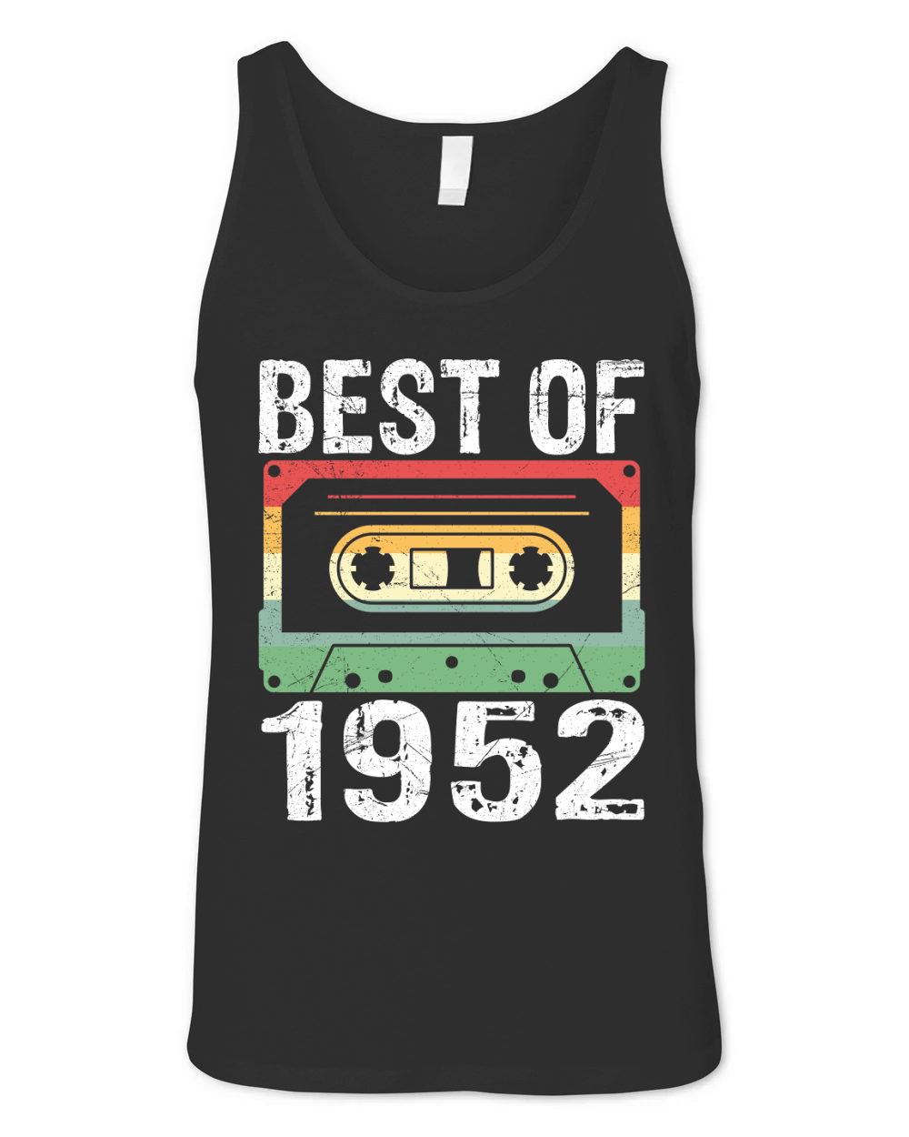Vintage Best of 1952 Birthday Unisex Jersey Tank