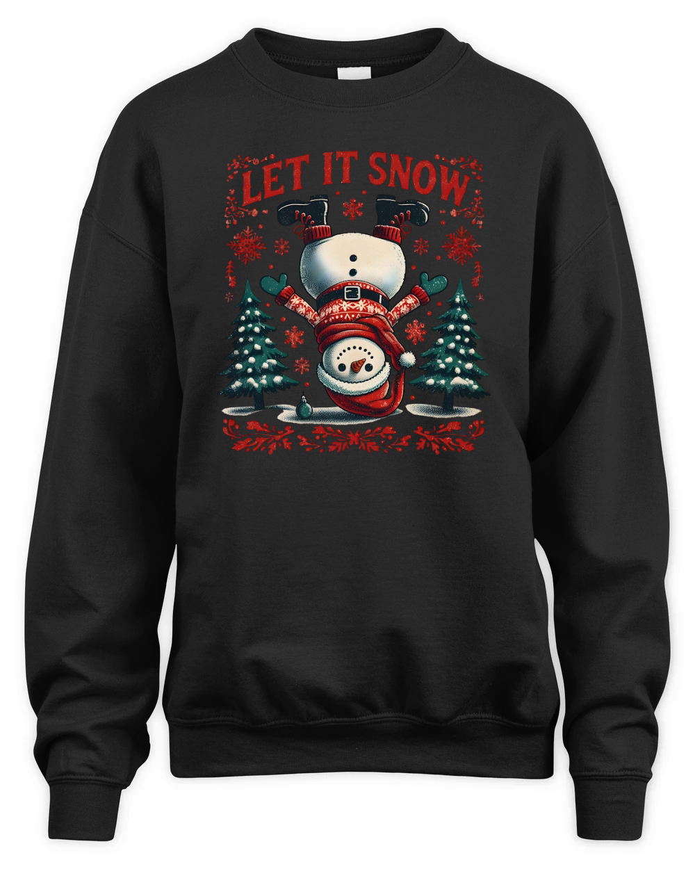 8 let it snow Unisex Premium Crewneck Sweatshirt