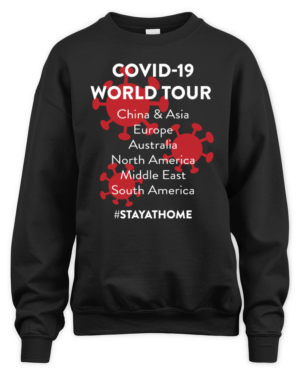 covid survivor Unisex Premium Crewneck Sweatshirt