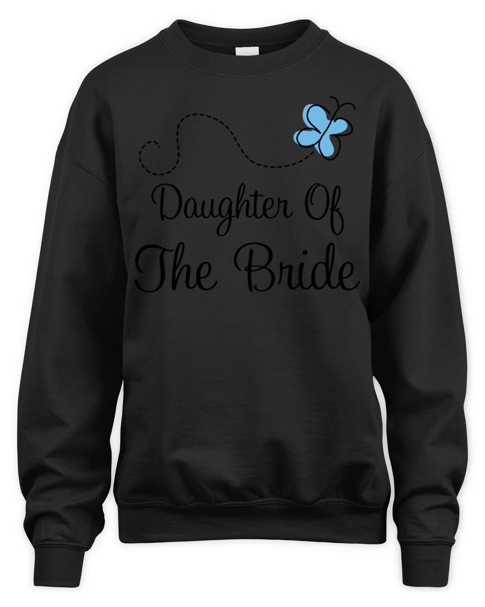 Daughter of the Bride Wedding Party Unisex Premium Crewneck Sweatshirt