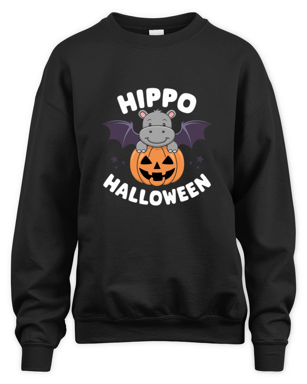 hippo halloween Unisex Premium Crewneck Sweatshirt