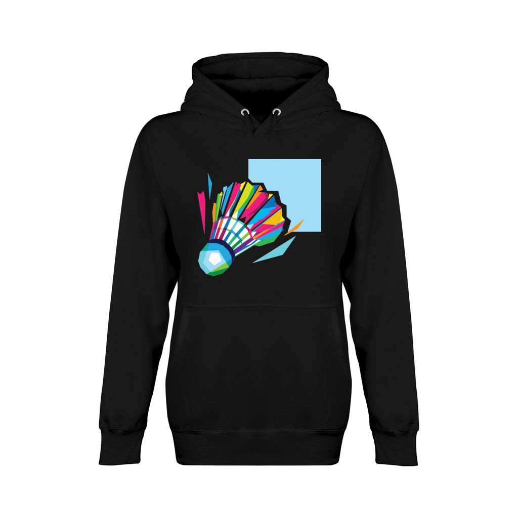 Badminton in Color Unisex Premium Pullover Hoodie