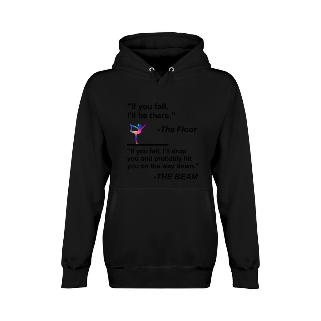 Funny gymnastics gymnastics sayings design Unisex Premium Pullover Hoodie