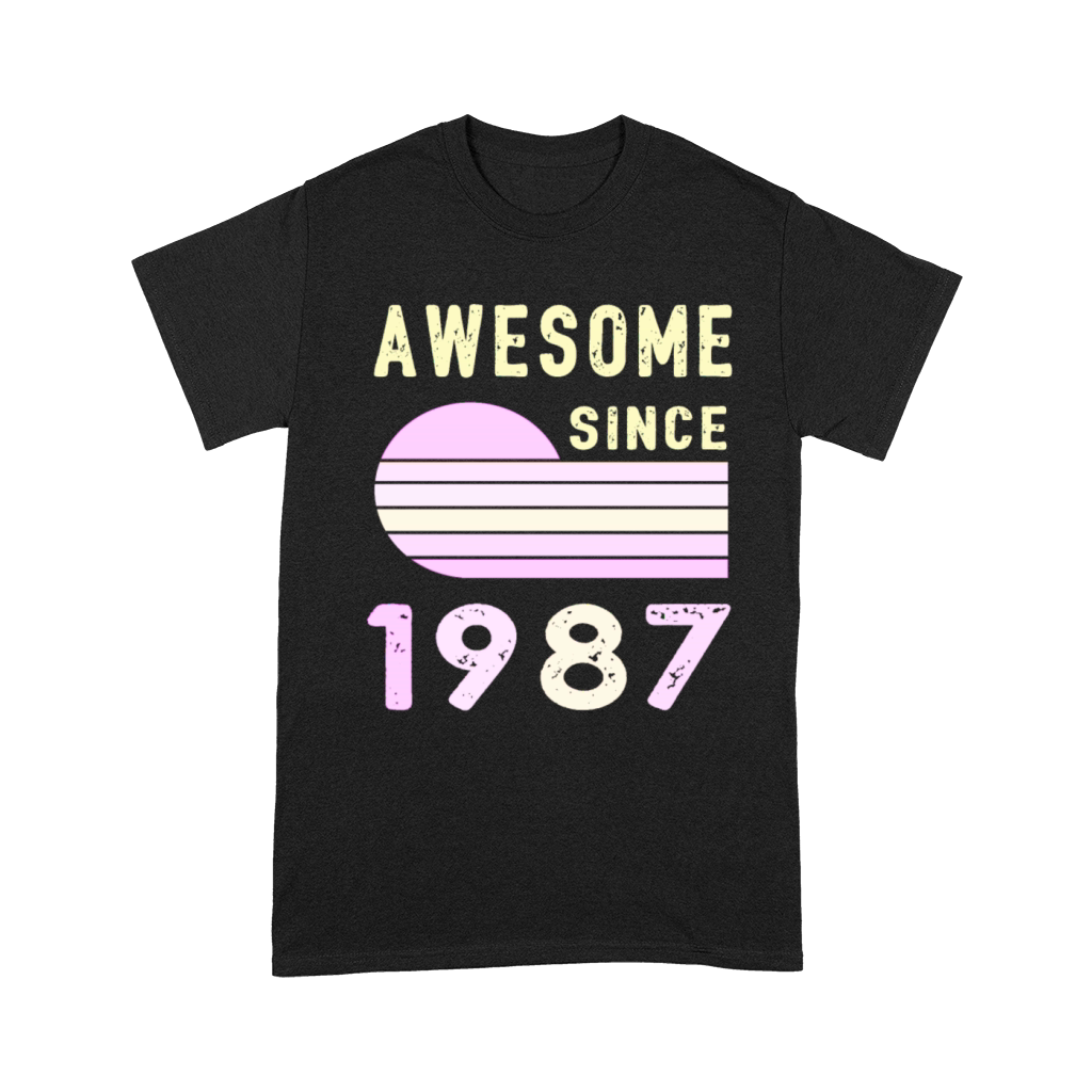 1987 Birthday Retro Vintage Gift Unisex T-Shirt
