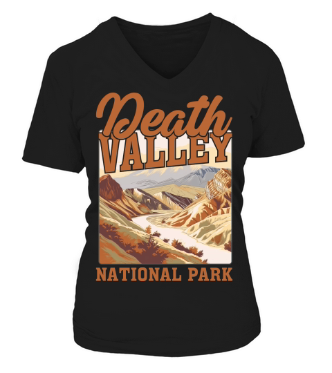 Death Valley National Park V-neck T-Shirt Woman