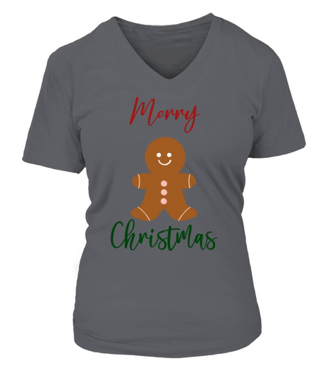 Merry Christmas 42 15 V-neck T-Shirt Woman