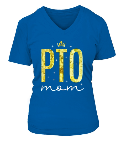 PTO mom V-neck T-Shirt Woman