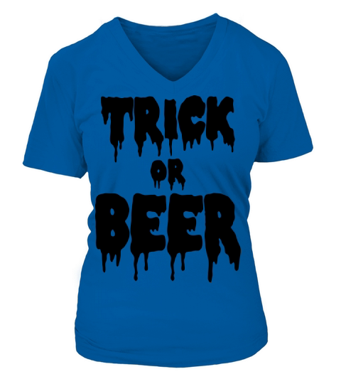 trick or beer V-neck T-Shirt Woman