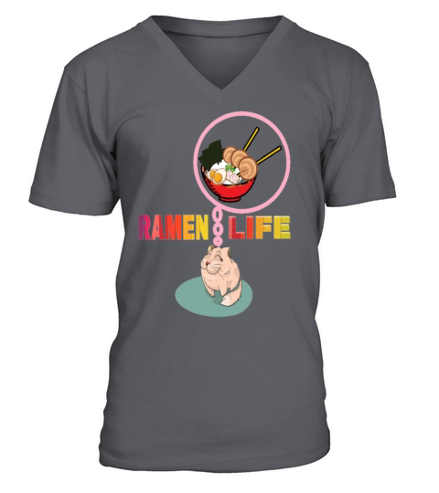 Ramen Life V-Neck T-shirt