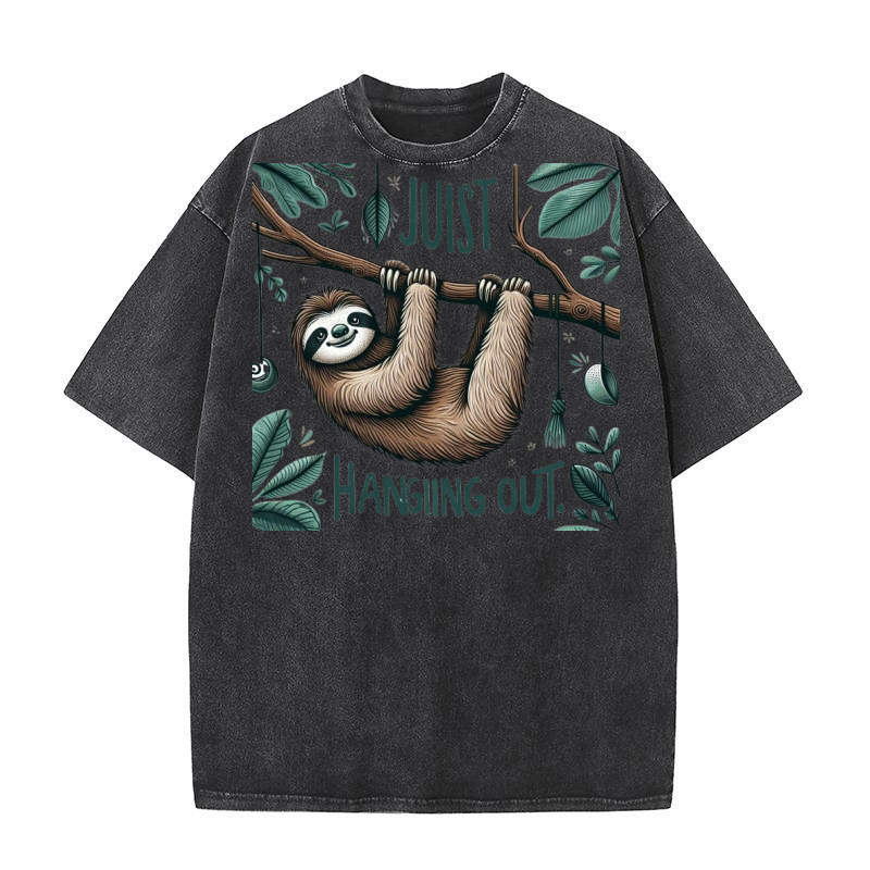 Juist hangiing out Washed T-Shirt