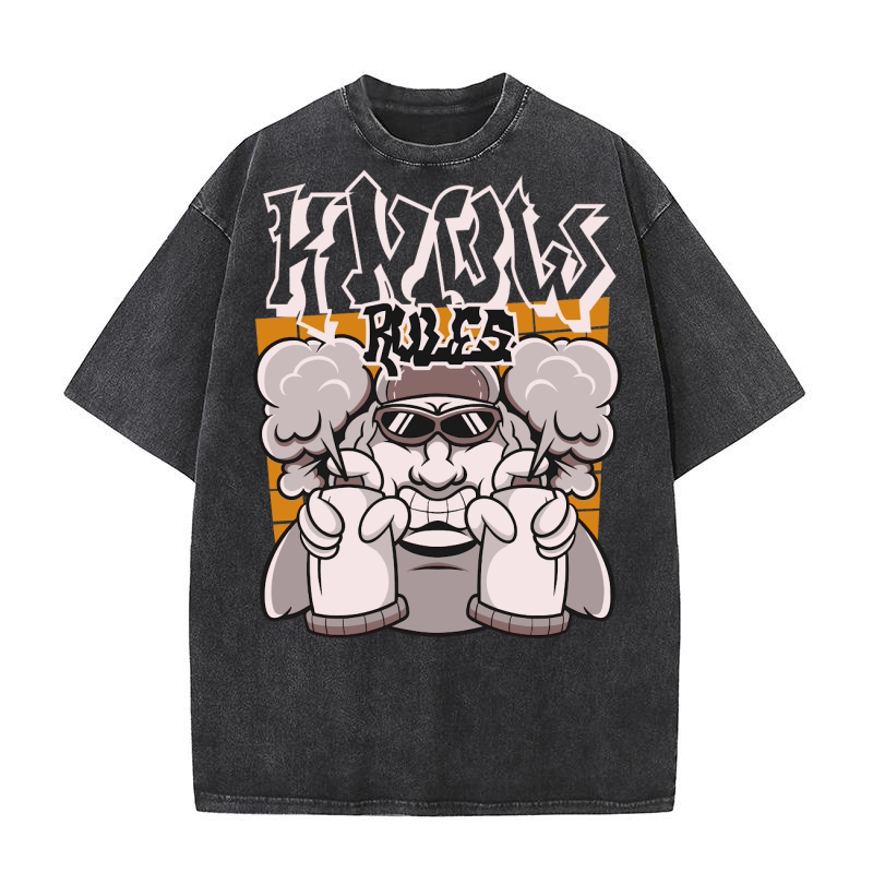 Know Rules Washed T-Shirt