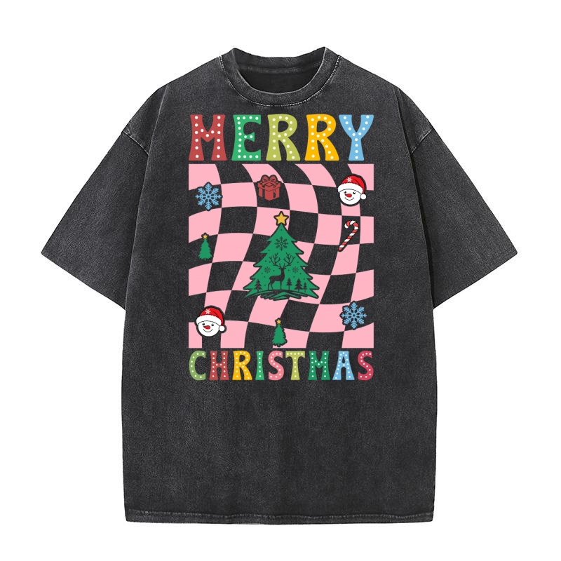 Merry Christmas 26 Washed T-Shirt