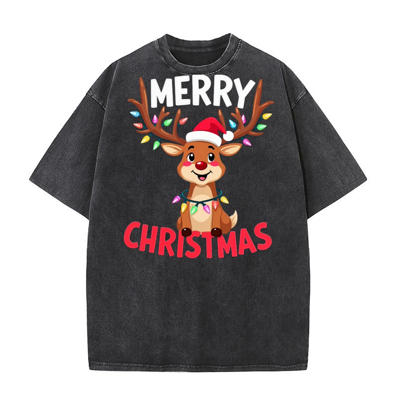 Merry christmas 38 04 Washed T-Shirt