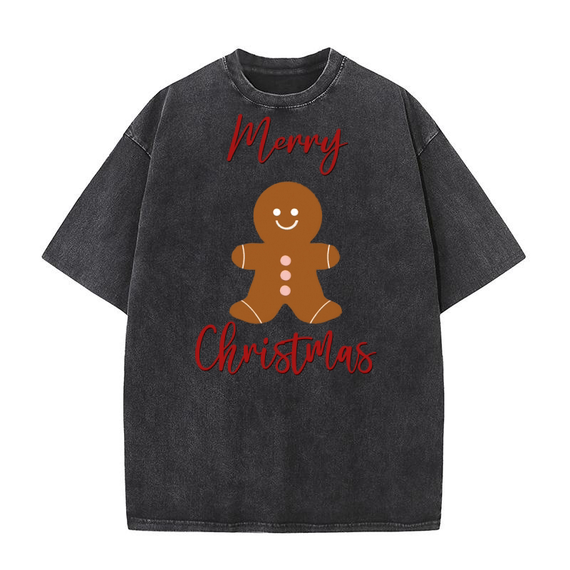 Merry Christmas 42 16 Washed T-Shirt