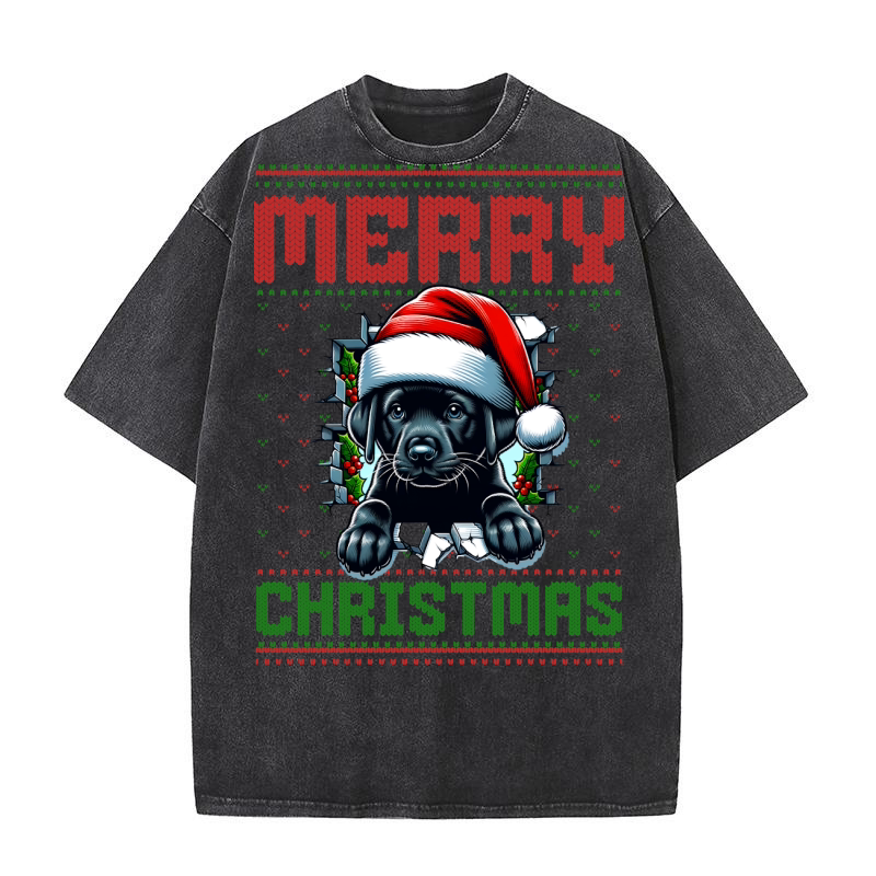 Merry christmas 59 30 Washed T-Shirt