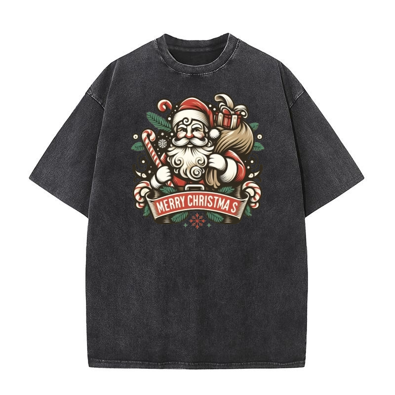 santa claus 13 Washed T-Shirt