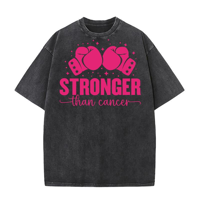 Stronger Than Cancer 3 Washed T-Shirt
