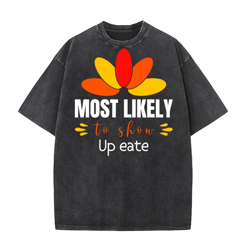 Thanks Giving 02 Washed T-Shirt